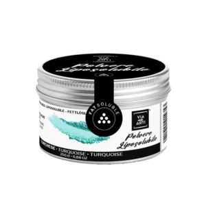 Turquoise Fat-Soluble Powdered Dye - 25g