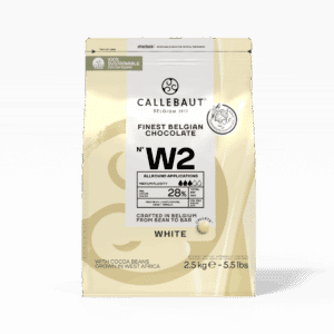 Callebaut W2 White Chocolate Callets 28%