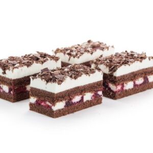 Black Forest Cream Slice - 20pcs