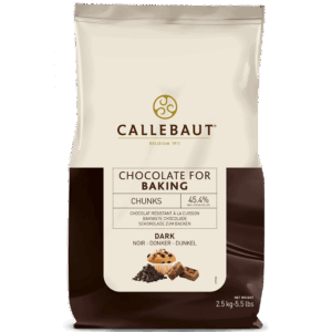 Callebaut Bakestable Dark Chocolate Chips 2.5Kg