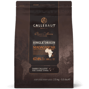 Callebaut Madagascar Dark Chocolate Callets 67.4% - 2.5Kg