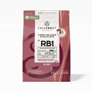 Callebaut Ruby RB1 Milk Chocolate Callets - 2.5Kg