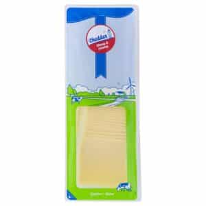 Kaptein Cheddar White Sliced x 50pcs
